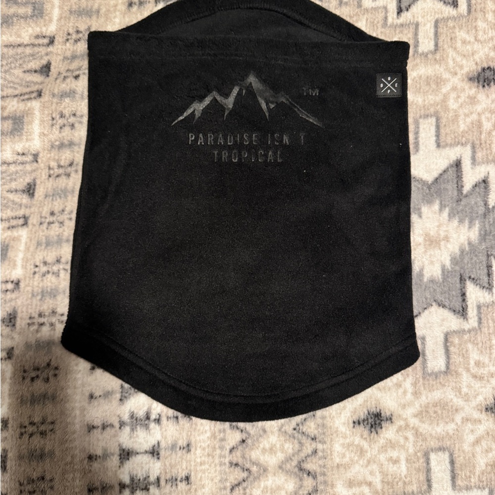DOPE Black Mountain Design Face Mask